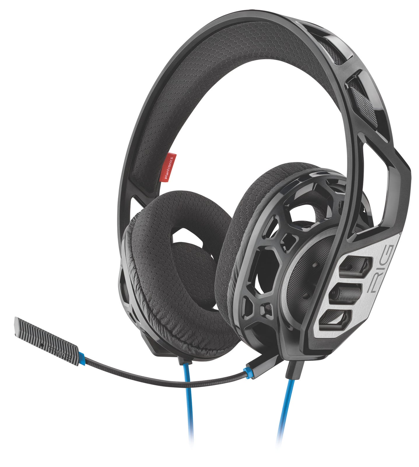 Poly Plantronics RIG 300 headset, binauraal, bekabeld, zwart
