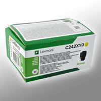 Lexmark Toner C242XY0 yellow