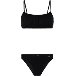PROTEST Damen Bikinis klassisch Da PRTJag bralette bikini, Größe 40 in Schwarz Schwarz
