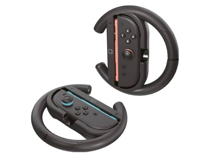 Venom Switch 2 stuurwiel-dubbelpack voor Mario Kart World (Nintendo Switch 2)