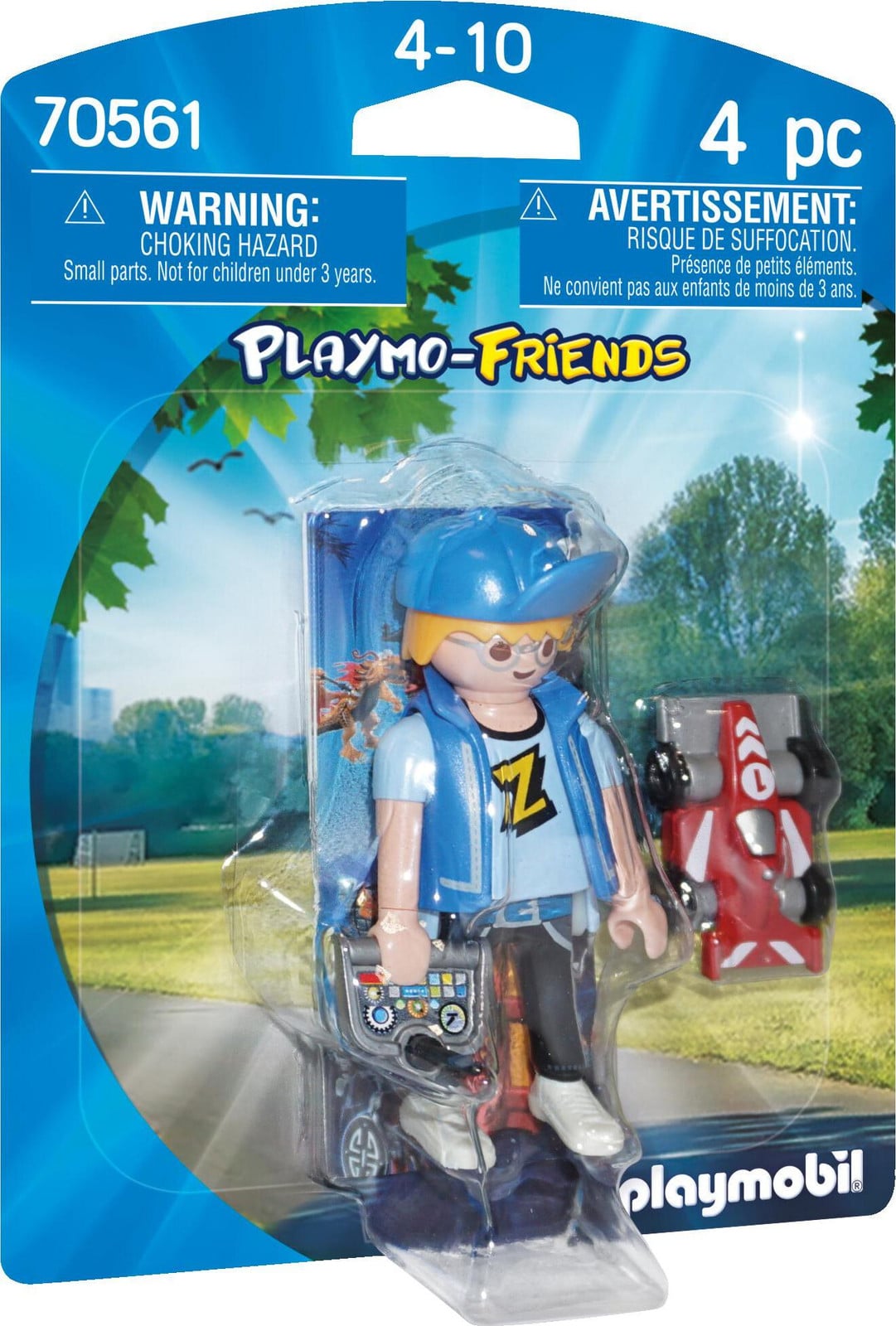 Playmobil Tiener met radiografisch bestuurbare auto