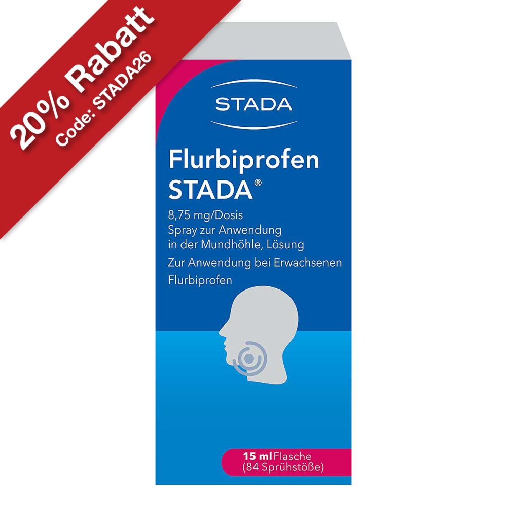 STADA Consumer Health Deutschland GmbH Flurbiprofen Stada 8,75 mg/Dosis Spray 18701430