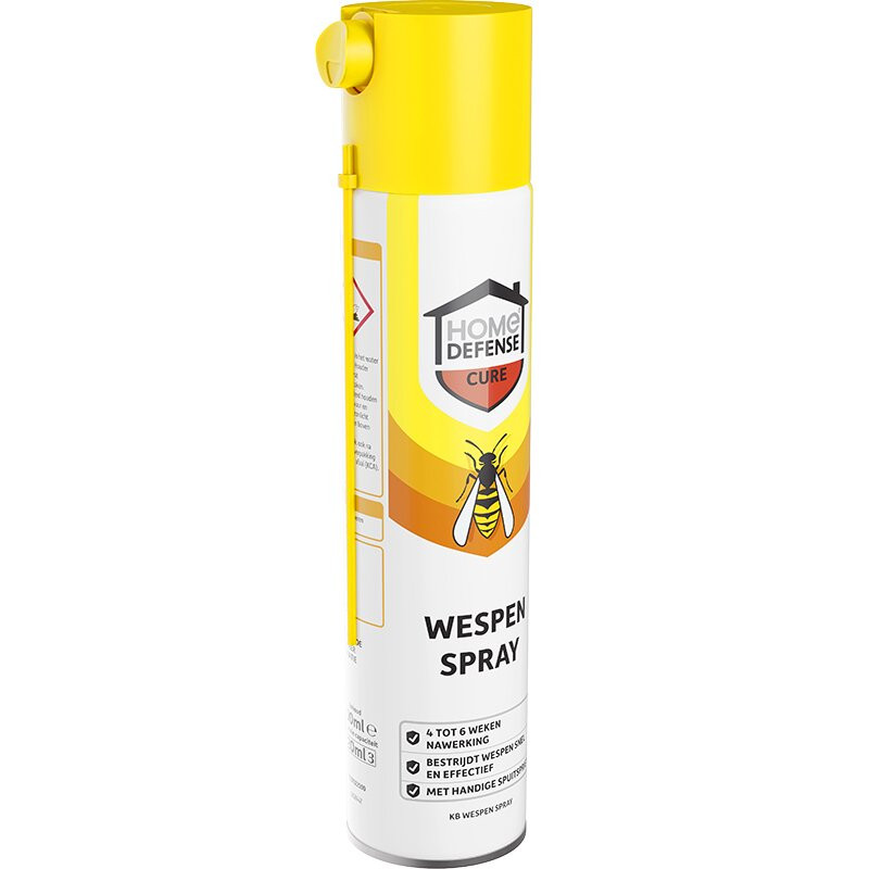 Home Defense Wespen Spray 400 ml - Geel