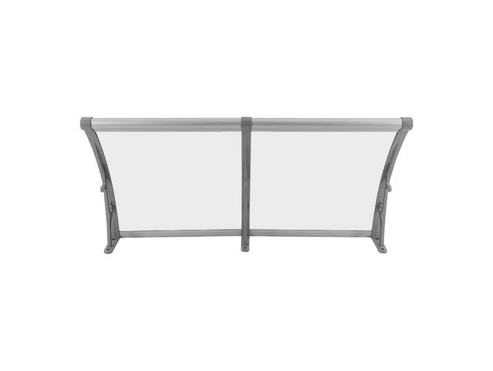 120*60 Cm arc transparent pluie fenêtre porte auvent auvent porte extérieure fenêtre parasol auvent pour portes avant et arrière fenêtres Bal