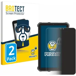 Brotect Sichtschutzfolie Anti-Spy Privacy Folie Blaulicht-Schutz, Geräte Schutzfolie