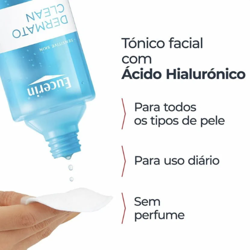 Eucerin DermatoClean [Hyaluron] Tónico Facial Suave 200ml