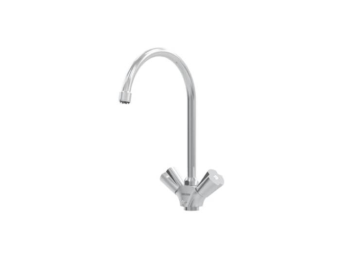 STIEBEL ELTRON Temperierarmatur WUT-K für drucklose Warmwasserspeicher/Boiler, Küche, silber, 205615