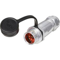 Weipu SF1211/P4 I Rundstecker Stecker, gerade Gesamtpolzahl: 4 Serie (Rundsteckverbinder): SF12 1 St.