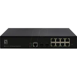LEVELONE EL1061 - Switch, 10-Port, Gigabit Ethernet, 2x SFP