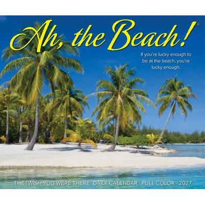 Ah, the Beach! 2027 5.4 X 6.2 Box Calendar