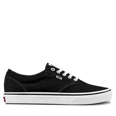 Sneaker VANS "Atwood", Kinder, Gr. 29, schwarz-weiß (bzw, canvas schwarz, weiß), Textil, Schuhe Sneaker, vom Vans Authentic inspiriert