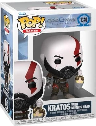 Funko POP! God of War: Ragnarok - Kratos w/Mimirs Head
