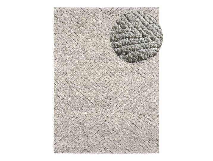 Tapis shaggy scandinave gris 200x290 cm