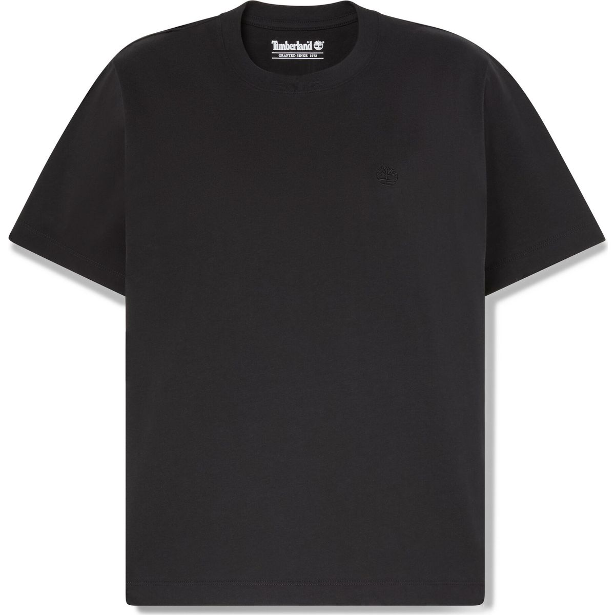Timberland Womens Crafted Crew Short Sleeves Tee black L TBC0YH5K0011-L
