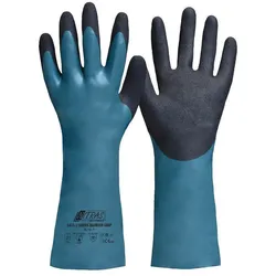 AS Arbeitsschutz Nitras Green Barrier Grip Chemikalienhandschuhe | Nitrilhandschuhe | Gr. 10