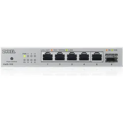 Zyxel XMG-105 (5 Ports), Netzwerk Switch, Grau