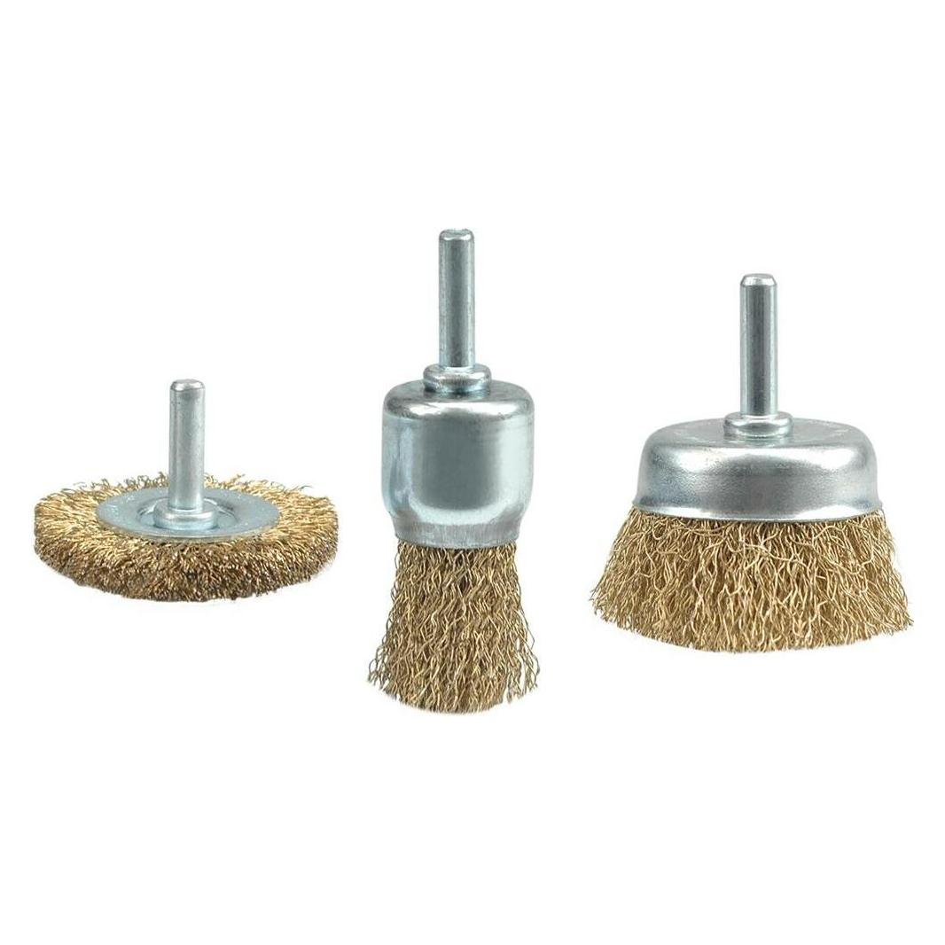 Toya VOREL -Kabelbürste mit einer Herde 3 PCs. 06989 (06989)