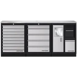 Kraftwerk, Werkstattschrank, Mobilio 3er Kombi Eimer (45.80 cm, 91 cm)