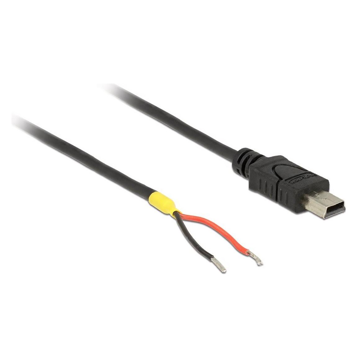 Delock USB Mini-B Kabel - 2Pol Strom, 10cm (0.10 m, USB 2.0) (85251)