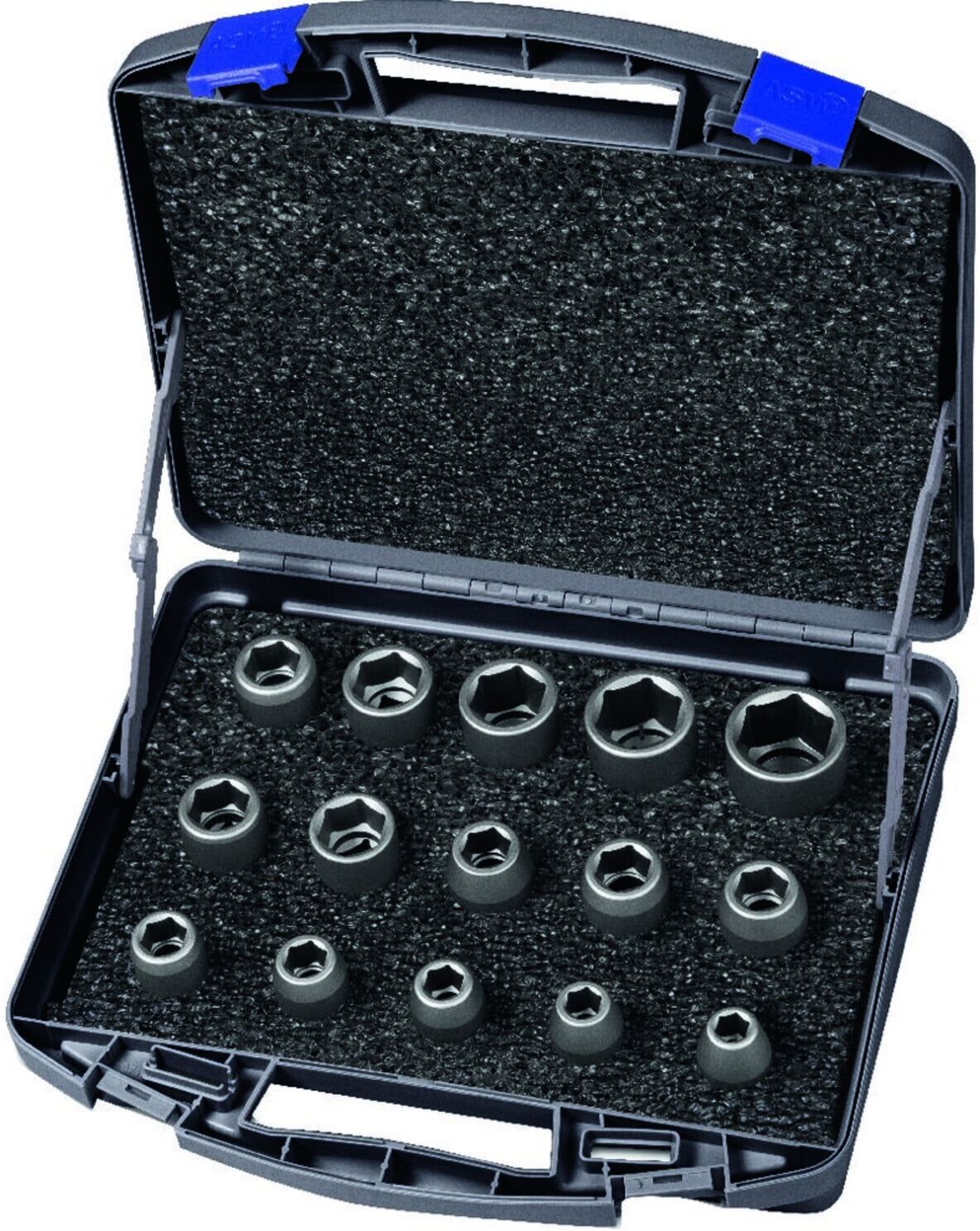 Kraftsteckschlüsselsatz 720 KS 15 OL 15-tlg.1/2 Zoll 6-kant ASW (173804)