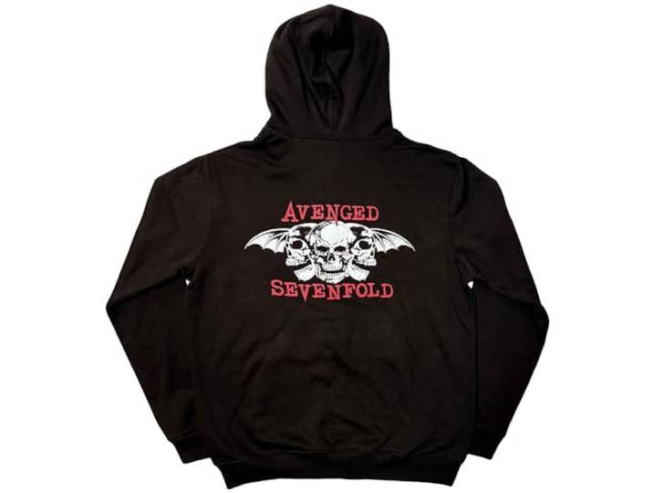 Rock Off Officially Licensed Products Avenged Sevenfold Dead Head Zipped Hoodie XL