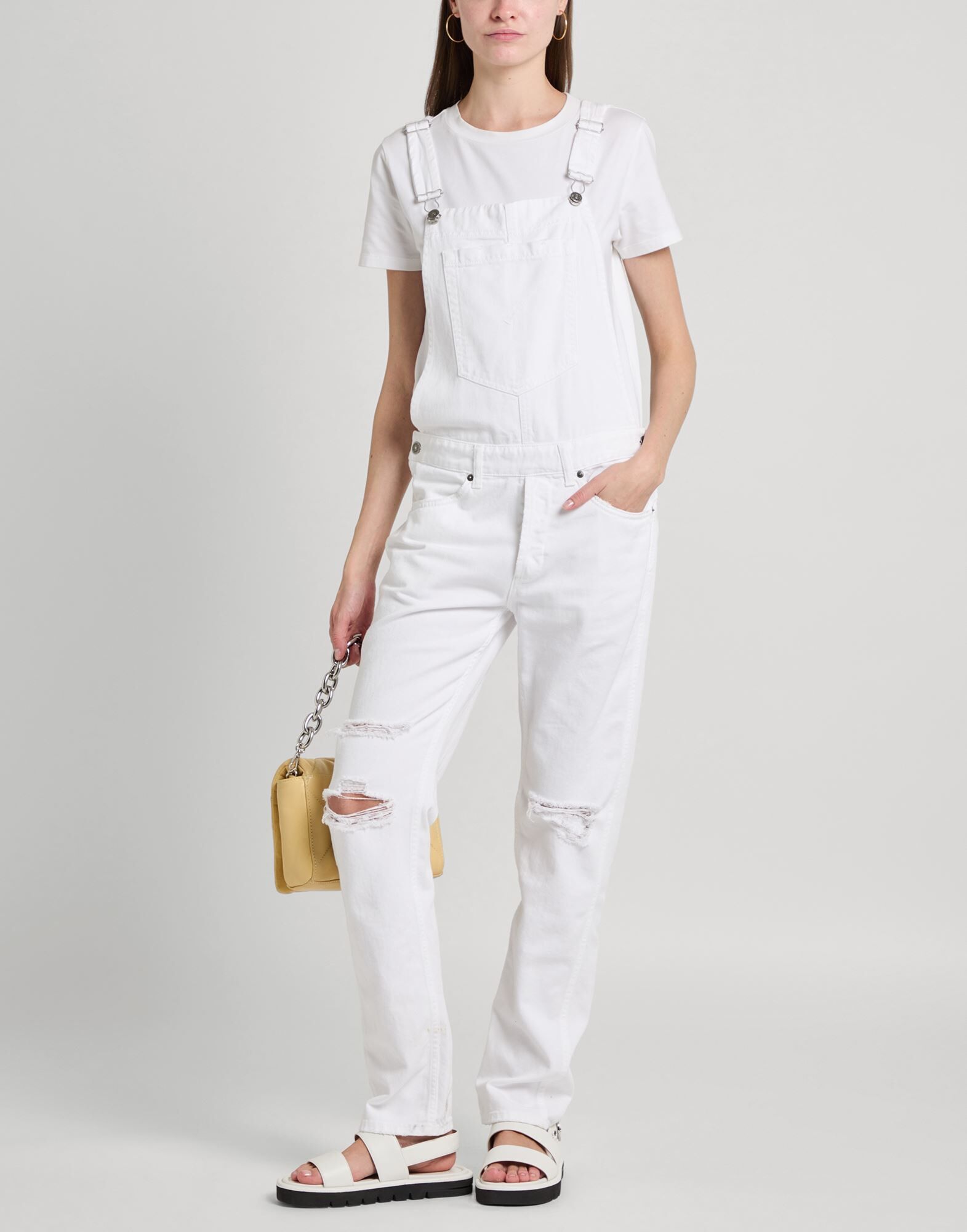 Dondup Peto largo Mujer Blanco 24,30 Mujer