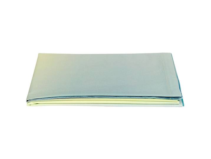Lavie Oberleintuch 170x255 petrol/endive - Material: Bio Baumwolle - 828