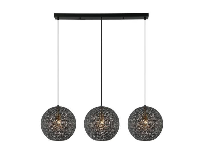 BASE Hanglamp Kasee 3-lamps Metaal - Zwart