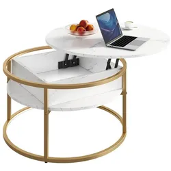 Vicco, Couchtisch + Beistelltisch, Marlo (77 x 52 cm)