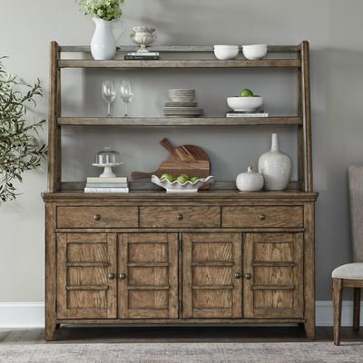 Liberty Furniture Carolina Park Server & Hutch
