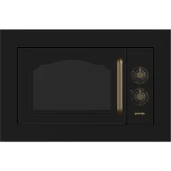 Gorenje BM235CLB Mikrowelle Integriert Kombi-Mikrowelle, Mikrowelle, Schwarz, Transparent