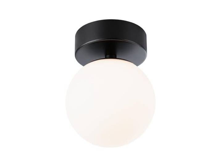 Paulmann 71071 plafonnier LED Selection Bathroom Gove IP44 3000K 400lm 230V 5W Noir mat\, Satin luminaire de salle de bain