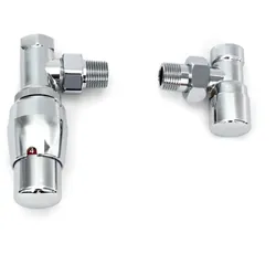 Ximax Thermostat-Set ROYAL Eckform chrom 15 mm Kupferrohr