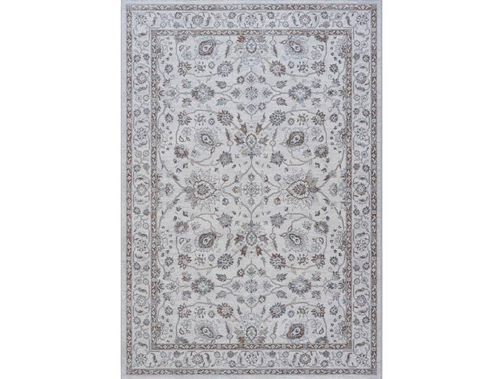 Webteppich Ferrara, Creme, Rostfarben, Pastellblau, rechteckig, 133x195 cm, Teppiche und Böden, Teppiche, Moderne Teppiche
