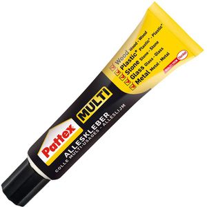 Pattex Alleskleber Multi, 20g, Kraftkleber, ohne Lösungsmittel, transparent