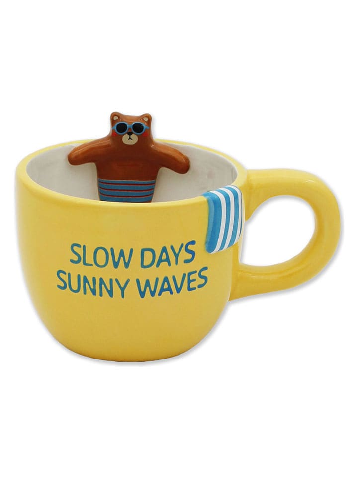 Winkee Tasse ''Pool Buddies'' in Gelb - 350 ml - onesize