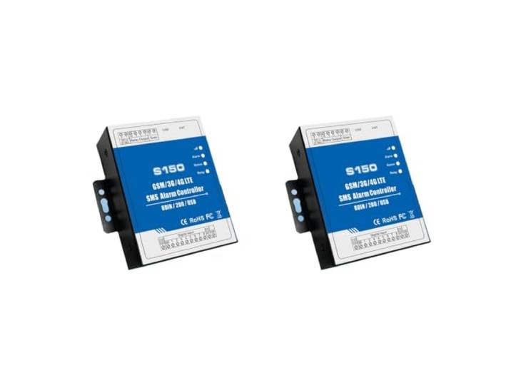 KIKFOPD Alarm-Controller Verriegelungsrelay Sicherungsschalter 4G-Version Verriegelungs-Relais-Ausgang zum Ein-/Ausschalten per SMS-Befehl via 4G-Netz.