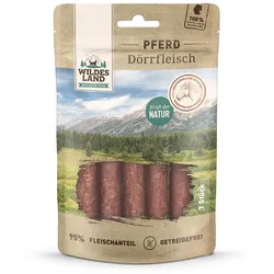 Wildes Land Dörrfleisch Hunde Snack WL Pferd Dörrfleisch 150g Hunde Snack
