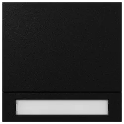 Gira Ruftastenmodul 1f sw 5531925