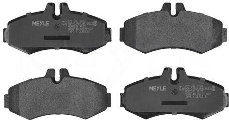 MEYLE 025 230 2220 Brake pad set