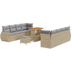 vidaXL, Gartenlounge, Dorlenus (Tisch 90 cm)
