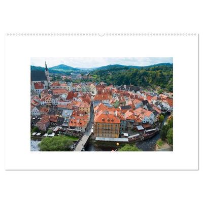 Ceský Krumlov - Böhmisch Krumau (Wandkalender 2026 DIN A2 quer), CALVENDO Monatskalender