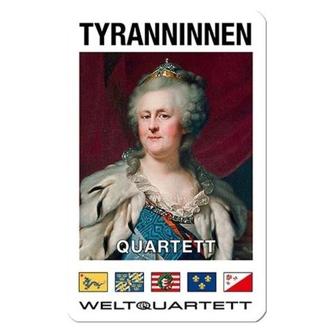 Quartett Tyranninnen (Deutsch, 2 - 6 Spieler) (1006)