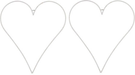 Draht-Herz, 20 cm, 2 Stück