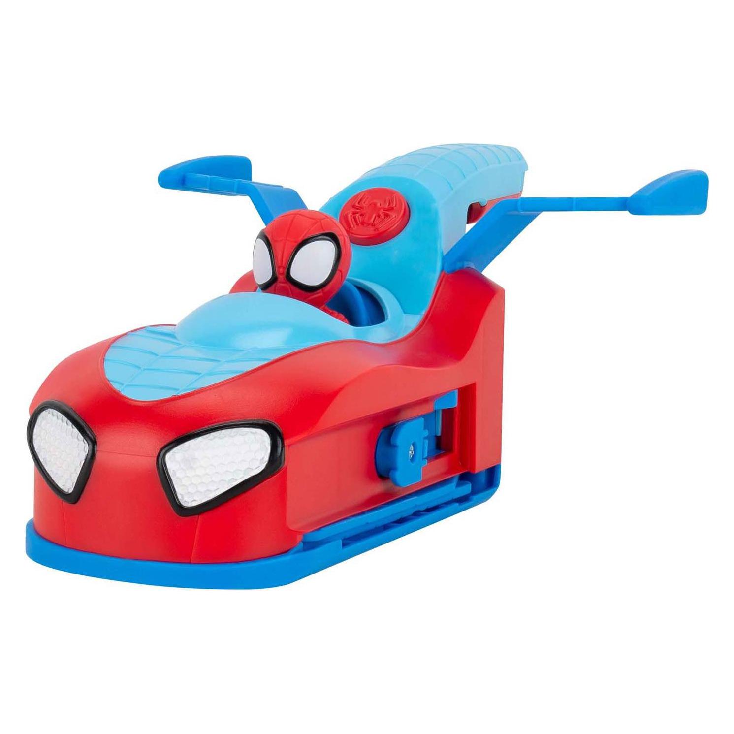 Spiderman Spidey 3-in-1 Fahrzeug Jet + 2 Motorräder (SNF0346)