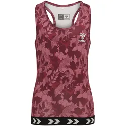 hummel, Mädchen, Sportshirt, Nanna Top (176), Rot, Pink