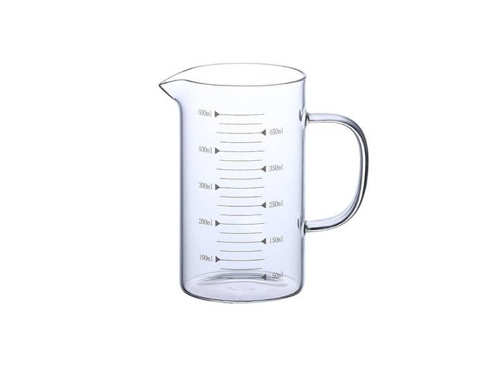 BJ Verre Doseur en Verre Borosilicate 500ml