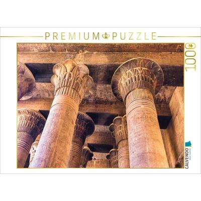 CALVENDO Puzzle Chnum Tempel, Esna | 1000 Teile Lege-Größe 64x48cm Foto-Puzzle für glückliche Stunden