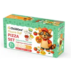 ChildGen Paw Pals Modelliermasse x4 Pizza