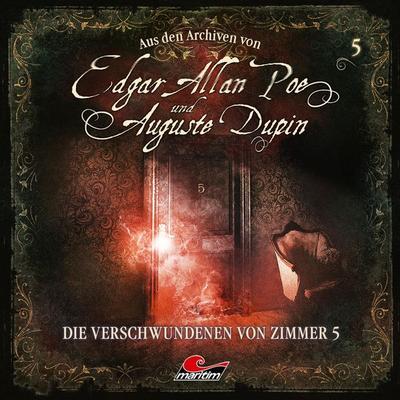 Die Verschwundenen von Zimmer 5 - Edgar Allan Poe,Thomas Tippner, Audio, 4260507160034